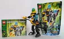 LEGO Hero Factory #44012 Evo, 100% Complete!! 2013 Retired Set!