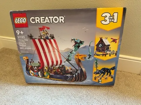 LEGO - Creator - 3 in 1 - Viking Ship and the 31132 - OPEN BOX