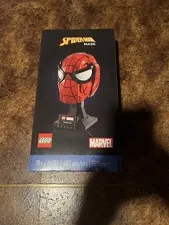 spiderman head lego