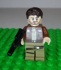 Lego Star Wars Cassian Andor Minifigure 75171, Battle on Scarif sw0813 Rogue One