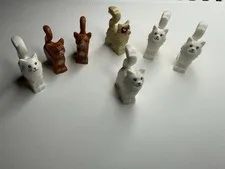 Lego Standing Cats Lot Of 7 Animal