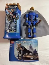 LEGO Castle Knights Kingdom 8809 King Mathias With Box, Instructions, Cape