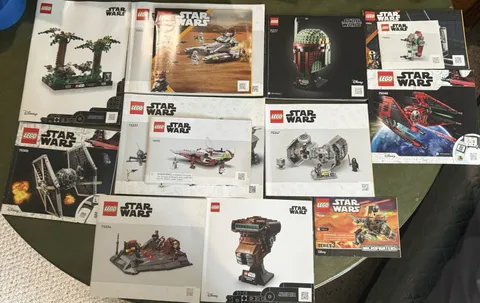 Lot Of 14 Star Wars Lego Instructions Manuals No Bricks All Great Condition Boba