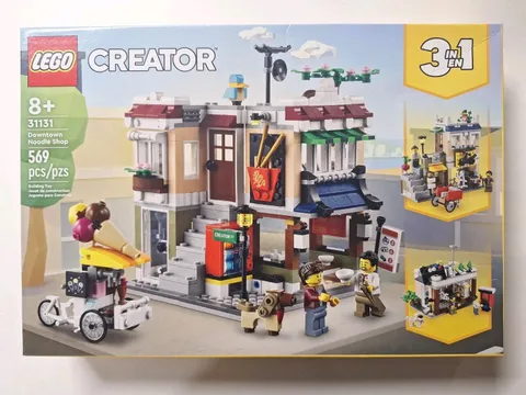 LEGO Downtown Noodle Shop 31131 NEW Sealed NISB