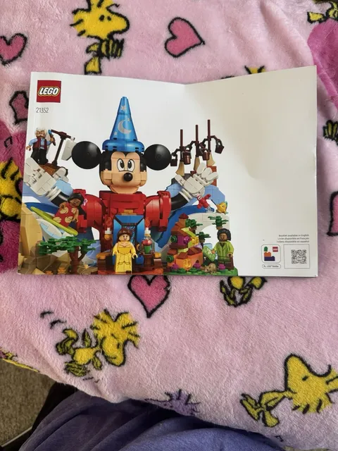 Disney LEGO Instruction Manual