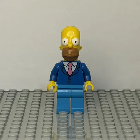 LEGO Simpsons Series 2 DATE NIGHT HOMER Simpson Minifigure 71009 Genuine RARE