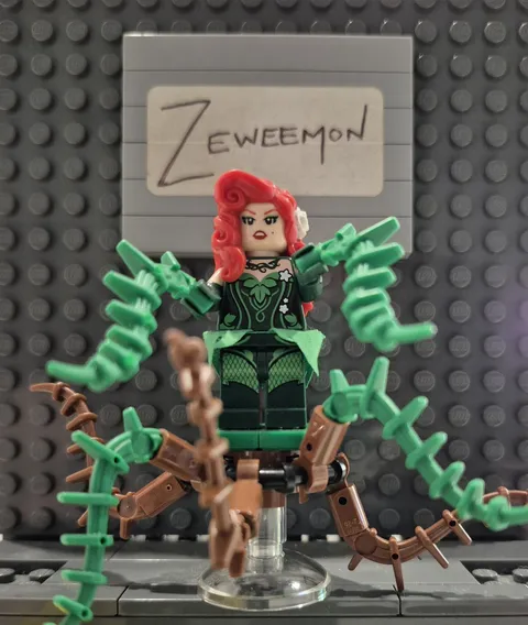 Poison Ivy Marvel DC Lego figure minifigure minifig sh0327 70908