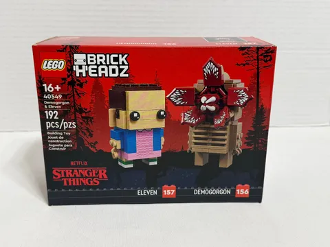 LEGO 40549 BrickHeadz Stranger Things: Demogorgon & Eleven Brand New Sealed!