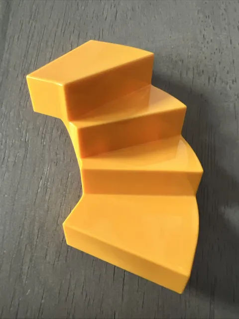 LEGO 28466 Bright Light Orange Stairs 6 x 6 x 4 Curved 1 Piece