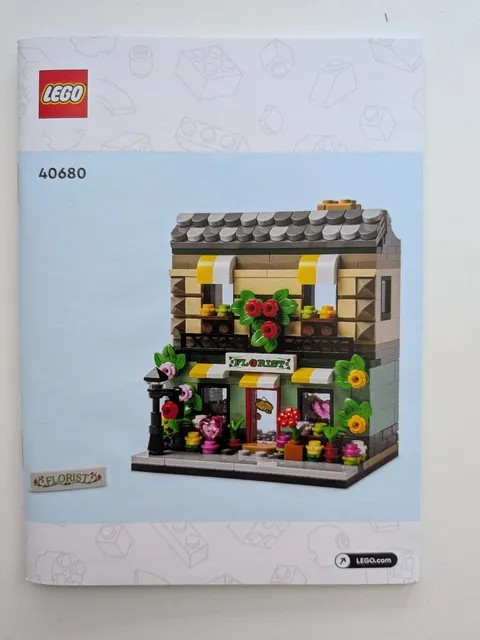 Instruction/building instructions from the LEGO promotional set 40680 New
