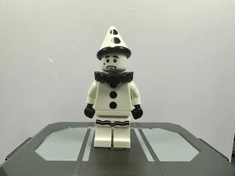 Lego Minifigure Collectible Series 10 Sad Clown Mime 