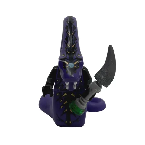 LEGO Ninjago Pythor P Chumsworth Minifigure njo060 Purple Snake Anacondrai Staff