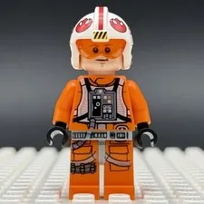 Lego Star Wars Luke X-Wing Pilot Minifigure Dual-Mold Helmet sw0952