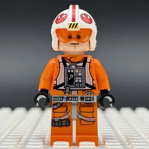 Lego Star Wars Luke X-Wing Pilot Minifigure Dual-Mold Helmet sw0952