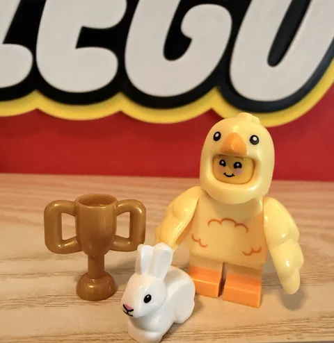 Lego Chick Costume Kid Minifigure With Accessories 