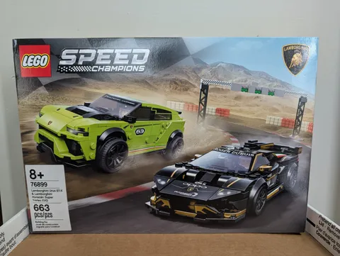 LEGO Speed Champions 76899 Lamborghini Urus ST-X & Huracán EVO 663pcs Age 8+