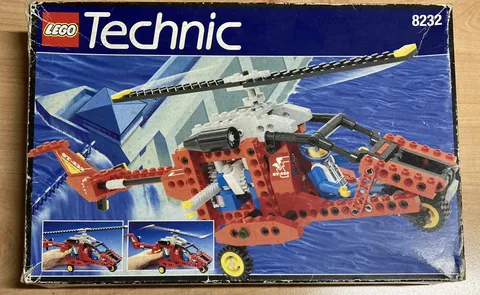 Vintage Lego 8232 Chopper Force Complete with Box and Manual_