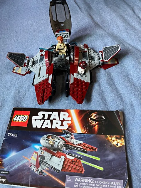 LEGO Star Wars 75135 Obi-Wan's Jedi Interceptor w/ Instructions and mini figs