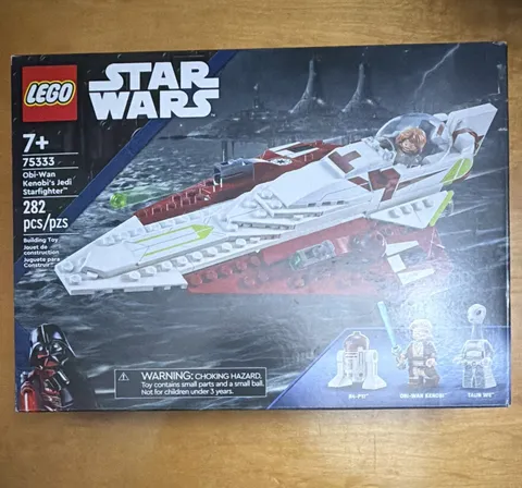 LEGO Star Wars Obi-Wan Kenobi's Jedi Starfighter 75333 282pc