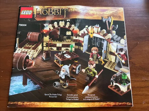 Lego 79004 The Hobbit Barrel Escape Instructions Manual.