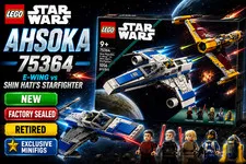 LEGO Star Wars Ahsoka 75364 E-Wing vs Shin Hati's Starfighter NEW Sealed