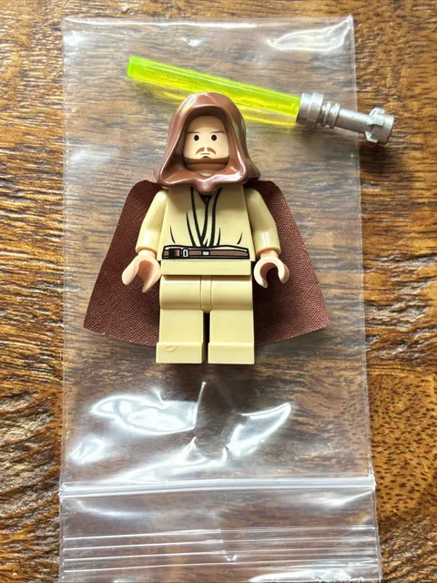 LEGO Star Wars Minifigure Qui-Gon Jinn (sw0172a) 7665 Republic Cruiser