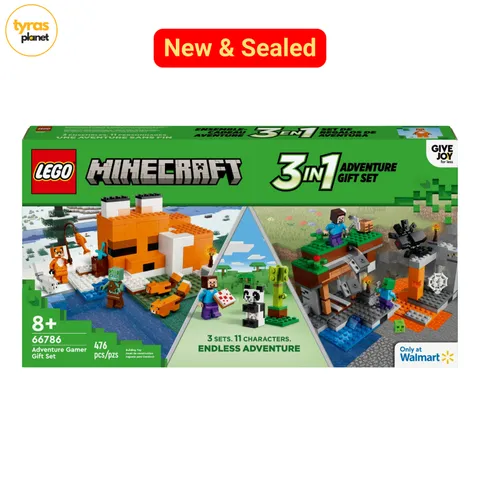 LEGO 66786 Minecraft 3 IN 1 Adventure Gamer Gift Set NEW SEALED