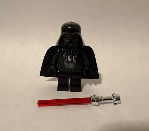 LEGO Star Wars Minifigure Darth Vader Light Gray Head sw0004 7200 10123 3340 NEW
