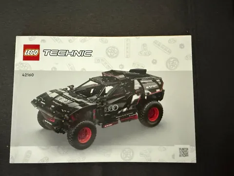 LEGO Technic Instruction Manual Only 42160 Audi RS Q E-tron No bricks or sticker
