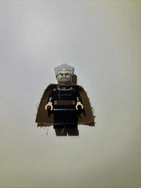 Lego Star Wars Count Dooku Minifigure SW0224 - FRAYED CAPE - NO CRACKS