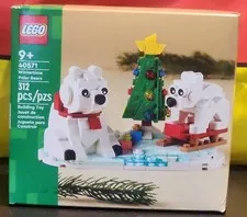 LEGO #40571 - WINTERTIME POLAR BEARS Creator Seasonal Brand New Holiday Retired