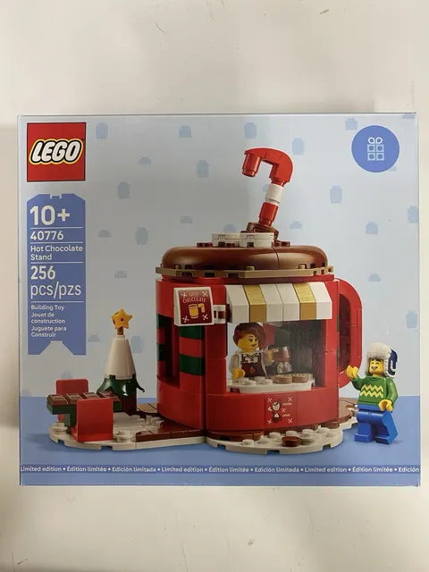 Lego 40776 Hot Chocolate Stand GWP NISB Limited Edition Holiday Sealed 256 pcs