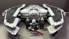 LEGO 9500 Star Wars Sith Fury-Class Interceptor Darth Malgus 99% Complete - MINT