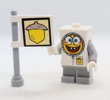Spongebob Astronaut 3831 Flag Space Squarepants  LEGO® Minifigure Figure