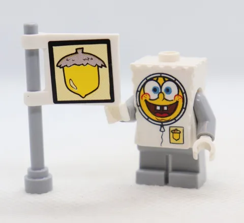 Spongebob Astronaut 3831 Flag Space Squarepants  LEGO® Minifigure Figure