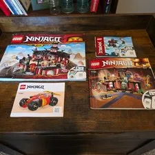 Lego Ninjago Instruction Manual Booklet Lot 70670 71780 70671 71735