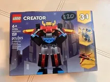 LEGO Creator 3 in 1 Super Robot 31124 159 pcs Building Set Ages 6+
