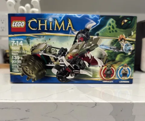 LEGO CHIMA Legends of Chima 70001 Crawley’s Claw Ripper New in box