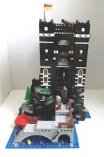 Lego Obsidian Castle One Of A Kind Custom Build Working Features &  Furnished 