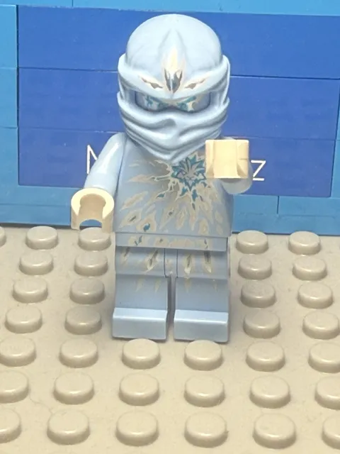 Lego Ninjago NRG Zane (njo069) Minifigure Pre-owned/cracked Torso!