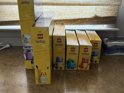 Pokemon Lego SMART Play August 1st Release Bundle [6 Sets] Brand NEW