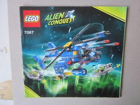 Lego Building Instructions Instruction 7067 Alien Conquest