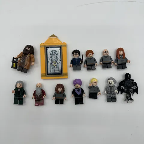 Lot 12 Lego Harry Potter Mini Figures Mirror Rubies Hagrid Quirinus Minerva