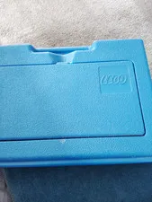 LEGO Blue Plastic Carrying Case Storage Container with LEGO Logo
