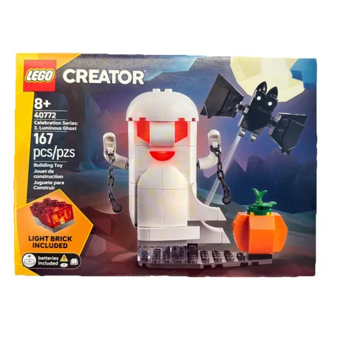 LEGO 40772 Celebration Series: 3. Luminous Ghost 👻 NEW | FREE SHIPPING | SEALED