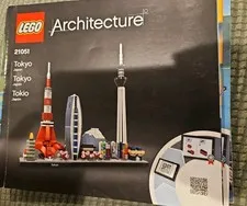 LEGO Architecture Tokyo Japan 21051 Instruction Guide MANUAL ONLY