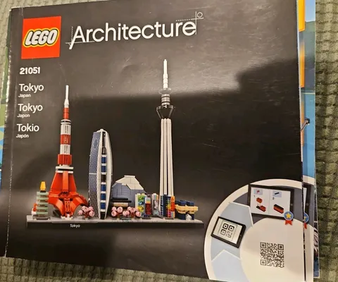 LEGO Architecture Tokyo Japan 21051 Instruction Guide MANUAL ONLY