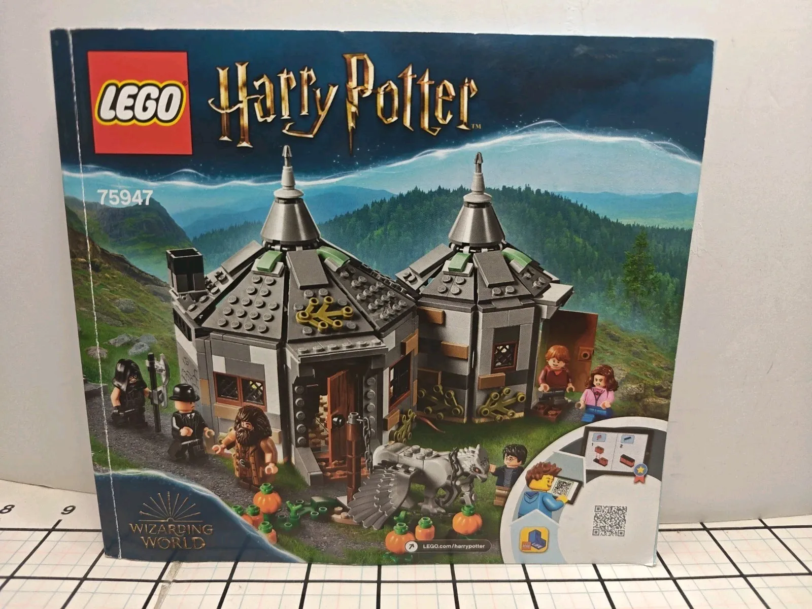 Lego Harry Potter Hagrid's Hut 75947 - Manual Instruction Book Booklet ONLY