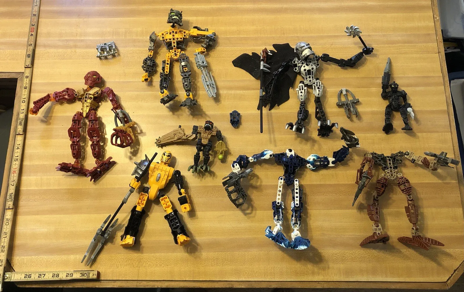 Vintage Lego Bionicle Bionicles Action Figures Lot