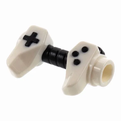 LEGO Minifigure Utensil Video Game Controller, Hole for Bar